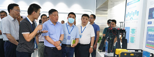 安徽省生態(tài)環(huán)境廳黨組書記、廳長賀澤群帶隊到中水三立調(diào)研指導(dǎo)
