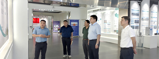 ?協(xié)同創(chuàng)新，安徽省生態(tài)環(huán)境集團黨委書記、董事長羅太忠一行赴中水三立調(diào)研指導